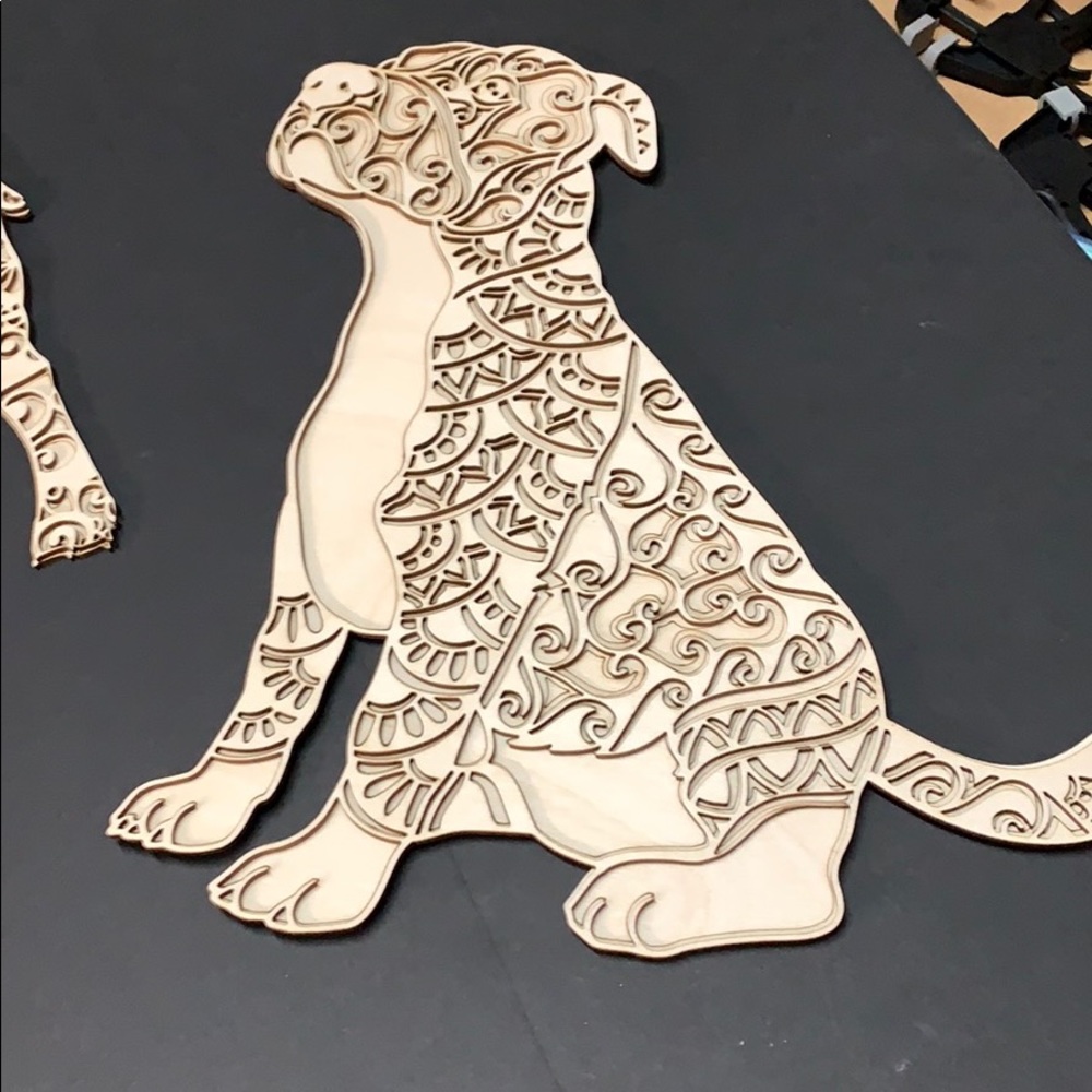 Woodworking animals.   Some cam be personalized.